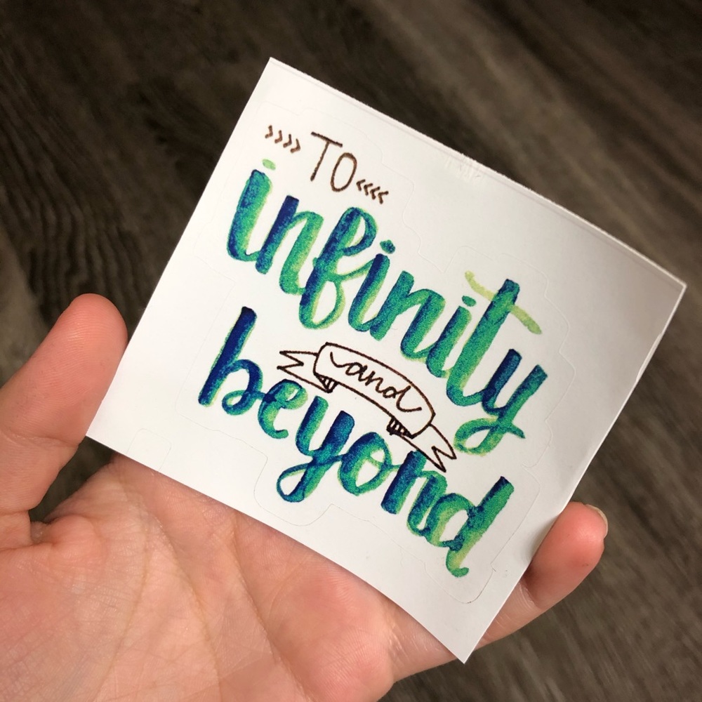 Toy Story Decal Infinity Beyond Sticker - Picture 3 of 6